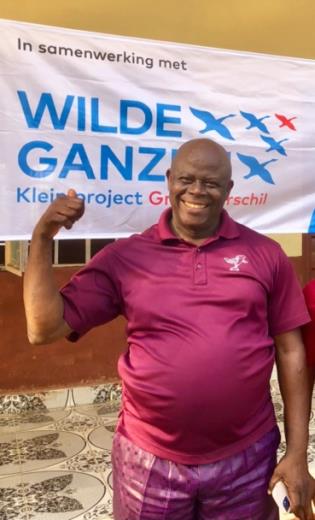 Projectmanager Joseph Lowo Conteh